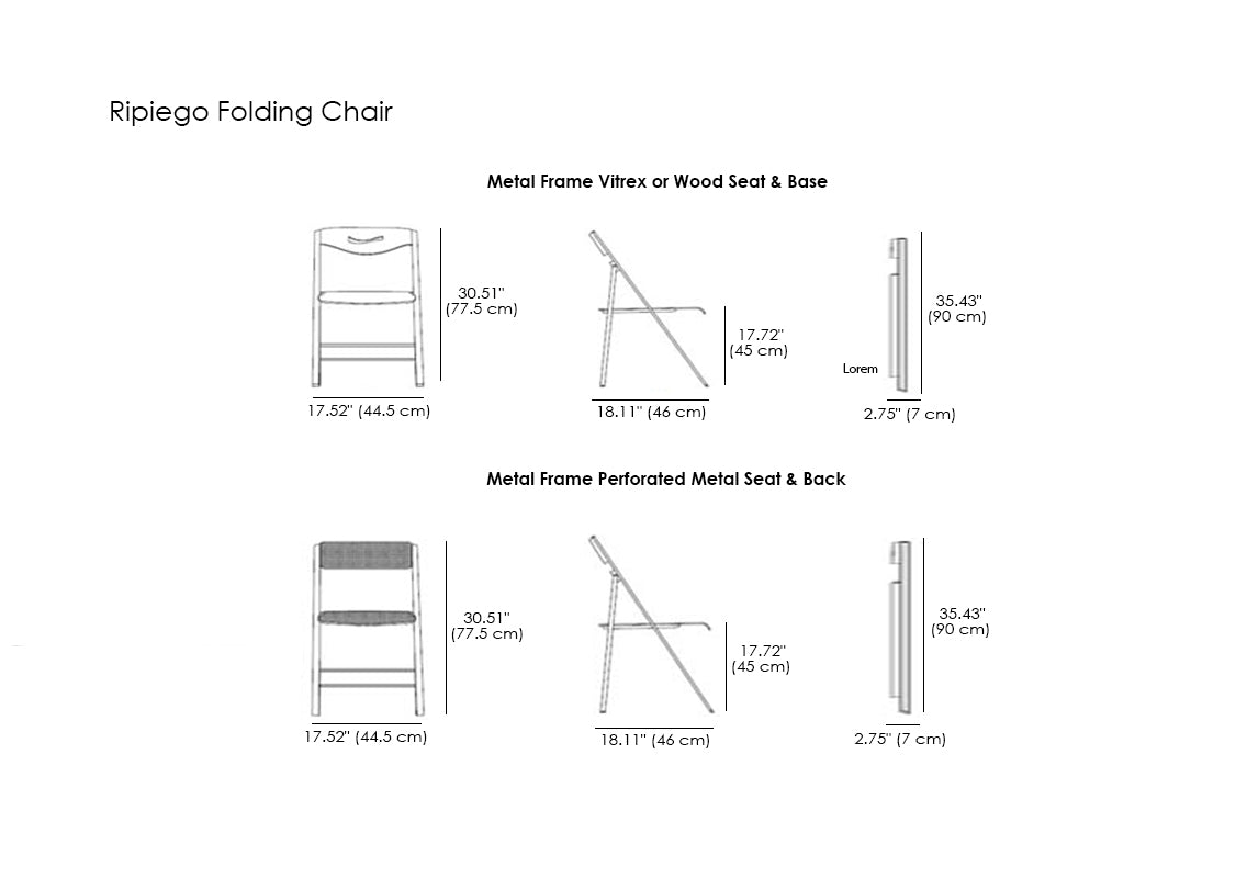 Ripiego Folding Chair