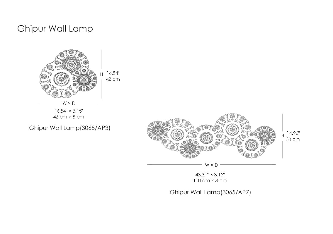 Ghipur Wall Lamp