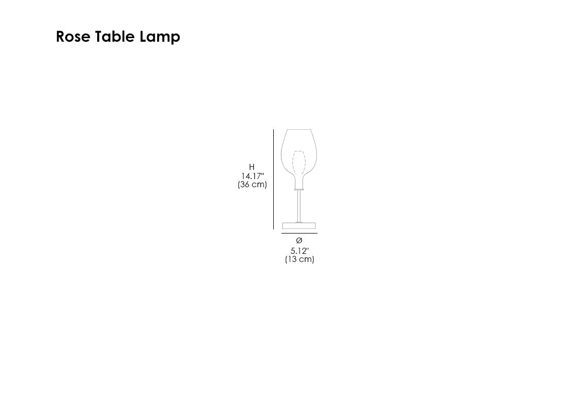 Rose Table Lamp