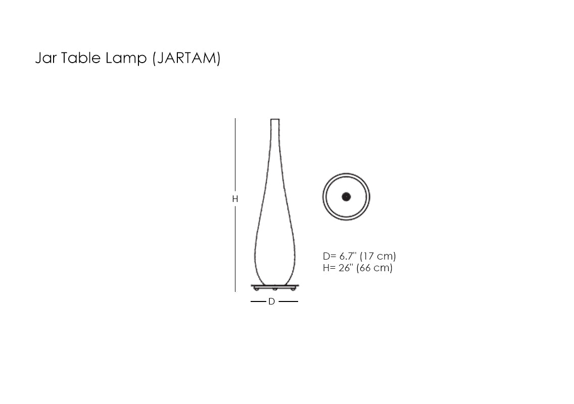 Jar Table Lamp