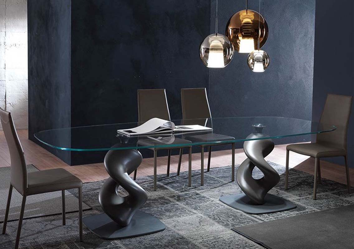 Liquid Big Fixed Dining Table