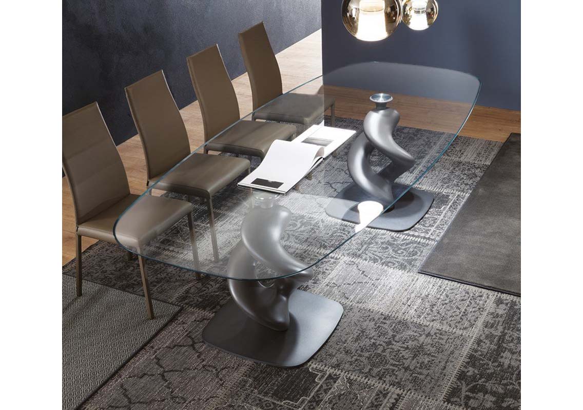 Liquid Big Fixed Dining Table