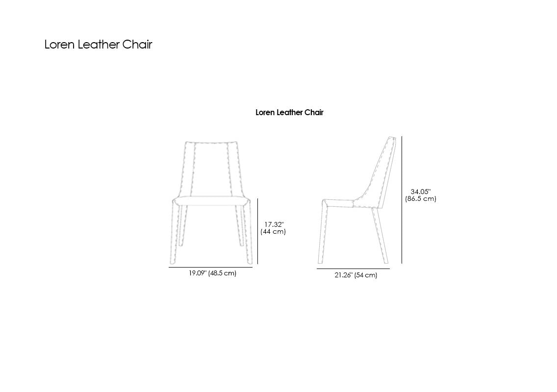 Loren Leather Chair