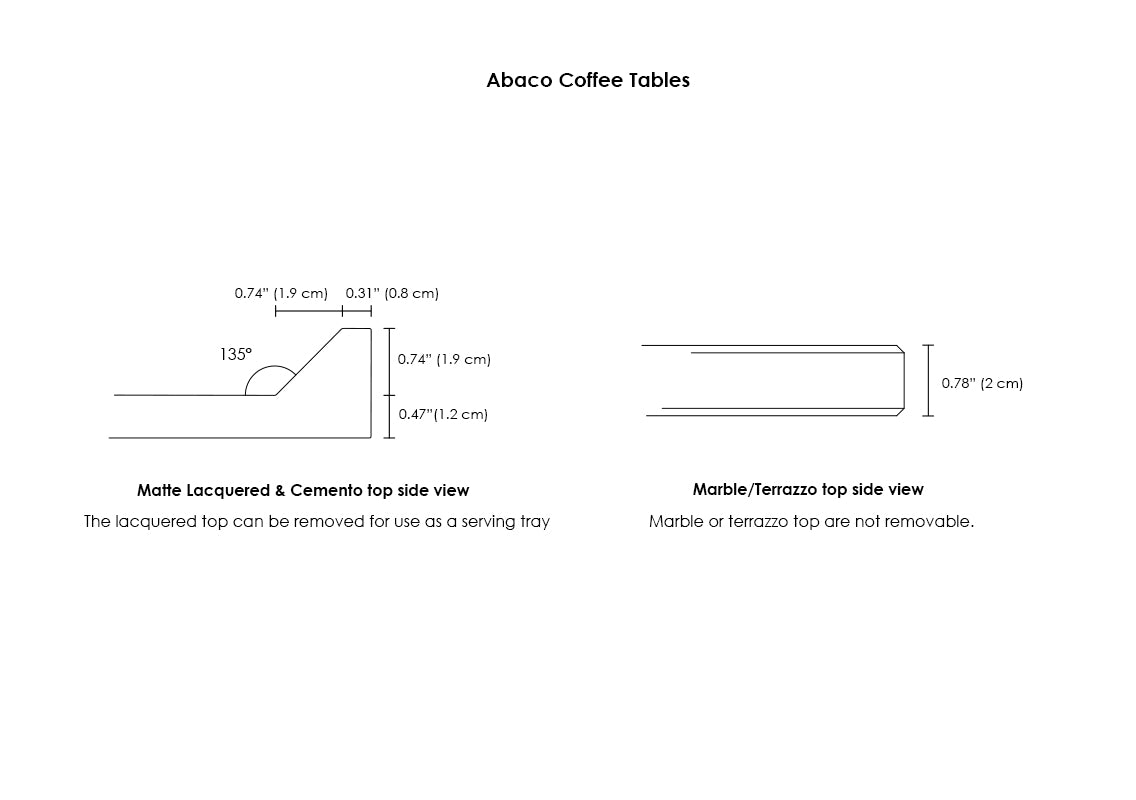 Abaco Coffee Tables