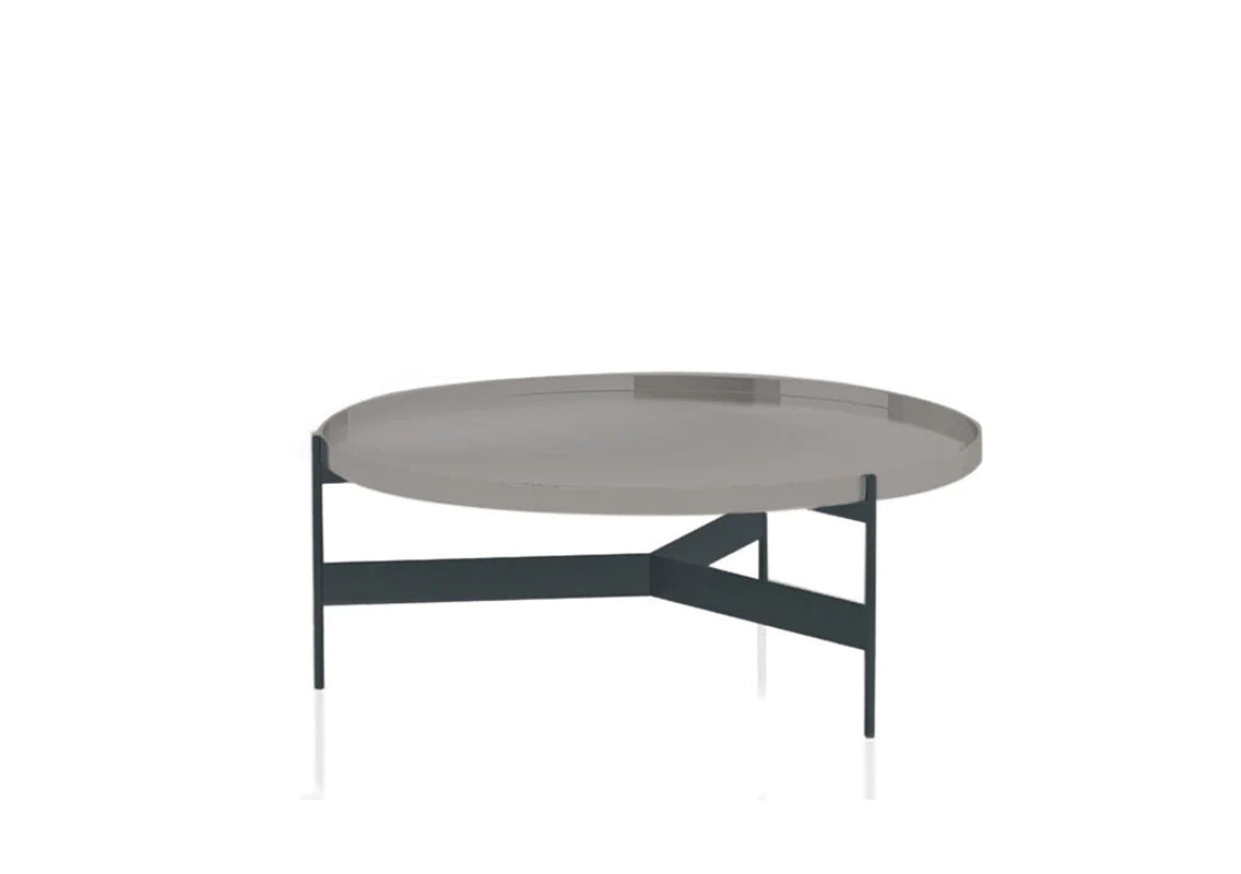 Abaco Coffee & Side Table with Ash Gray Top (Quick Ship)