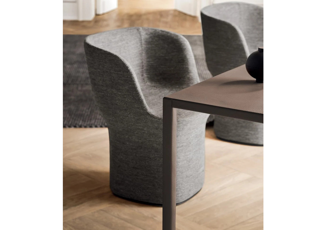 Esse Armchair With Swivel Base