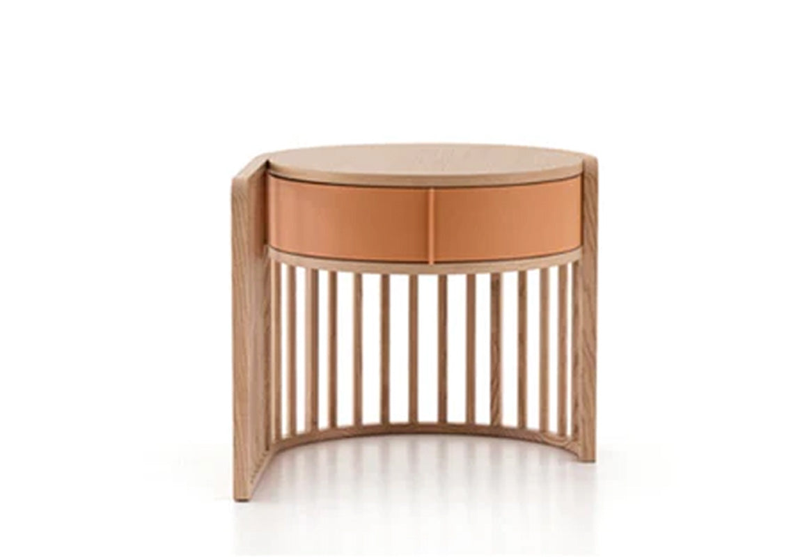 Palu Natural Oak Left Nightstand (Quick Ship)