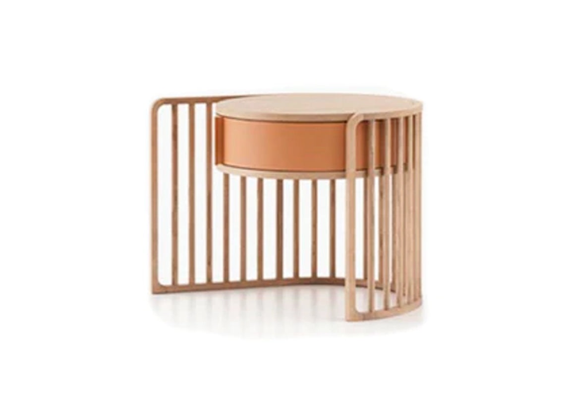 Palu Natural Oak Left Nightstand (Quick Ship)