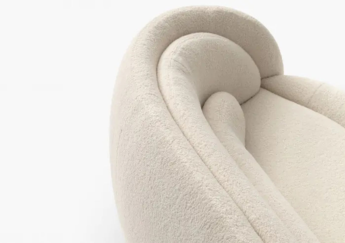 Peonia 78" Sofa In Aries 02 Fabric (Quick Ship)