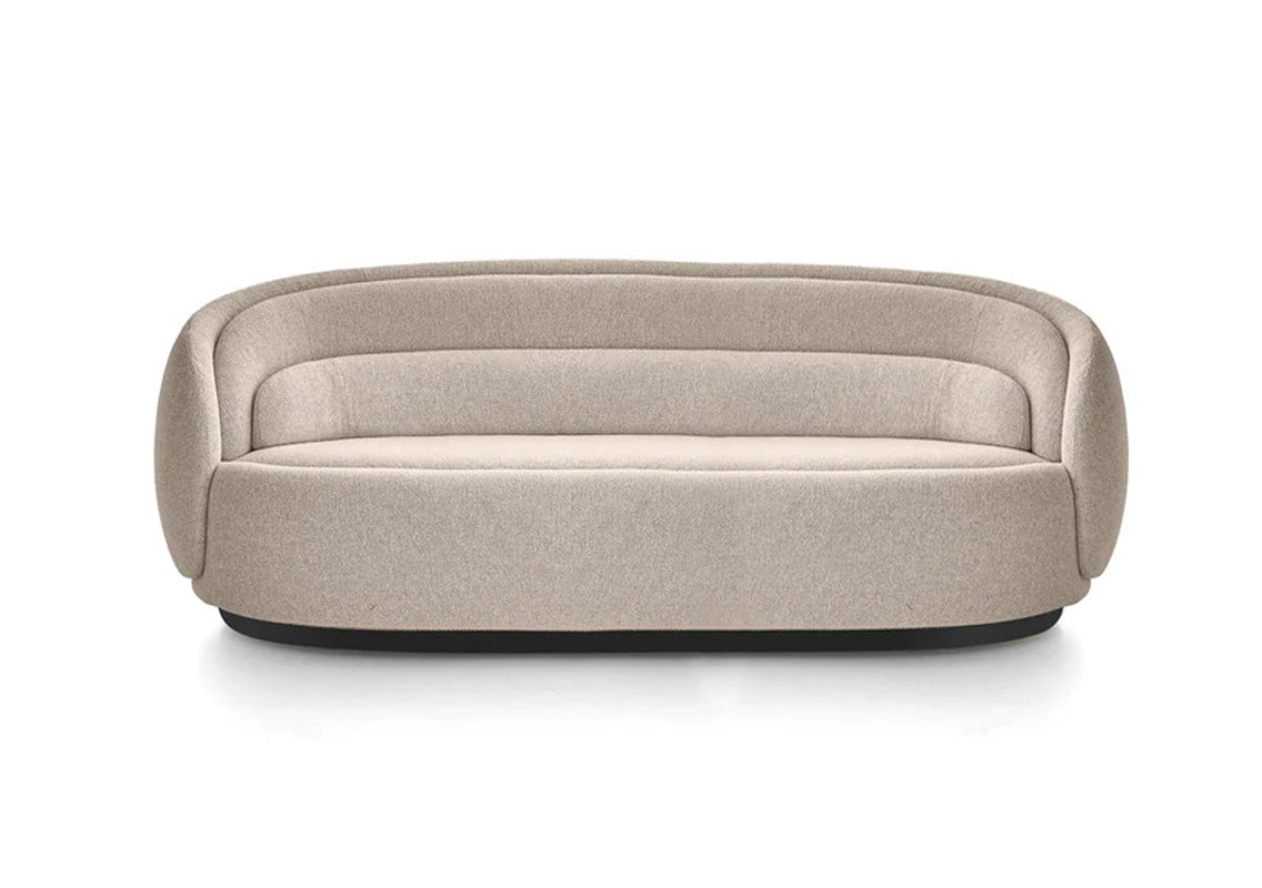 Peonia 90" Sofa In Zea 01 Fabric (Quick Ship)