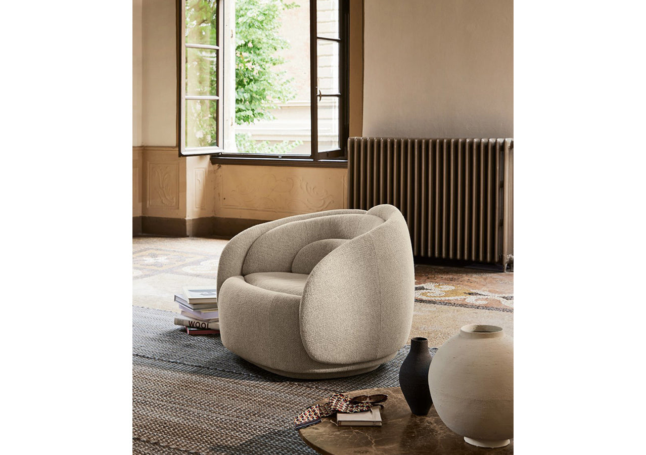 Peonia Armchair In Aries 02 Fabric (Quick Ship)