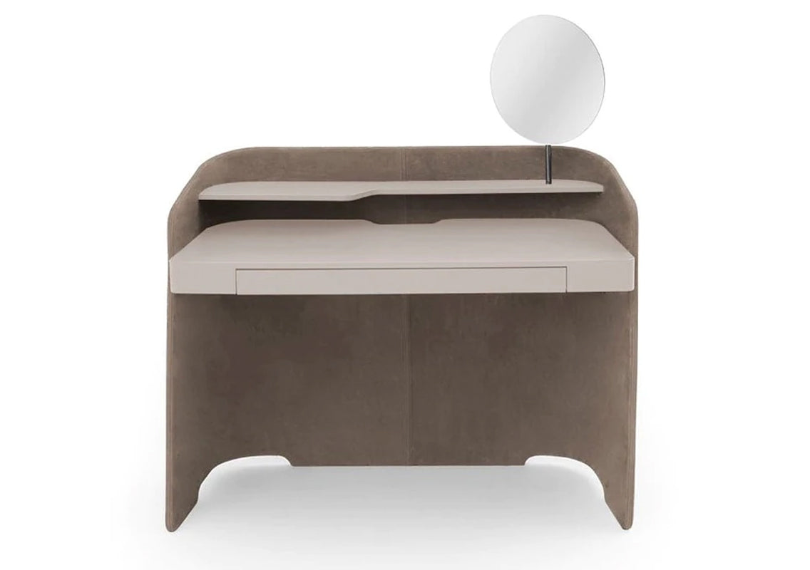 Chloé Vanity Desk With Mirror (Quick Ship)