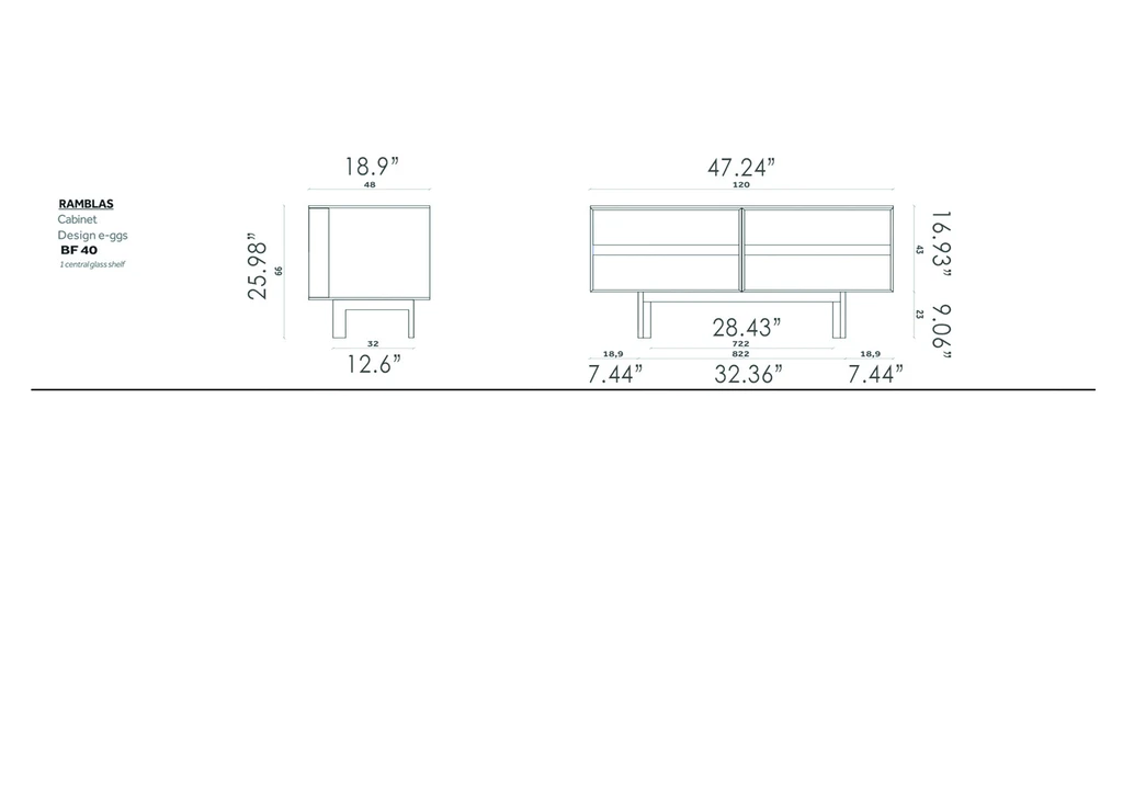 Ramblas Sideboard