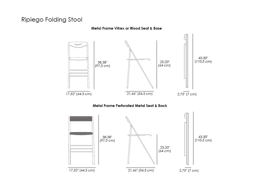 Ripiego Folding Stool