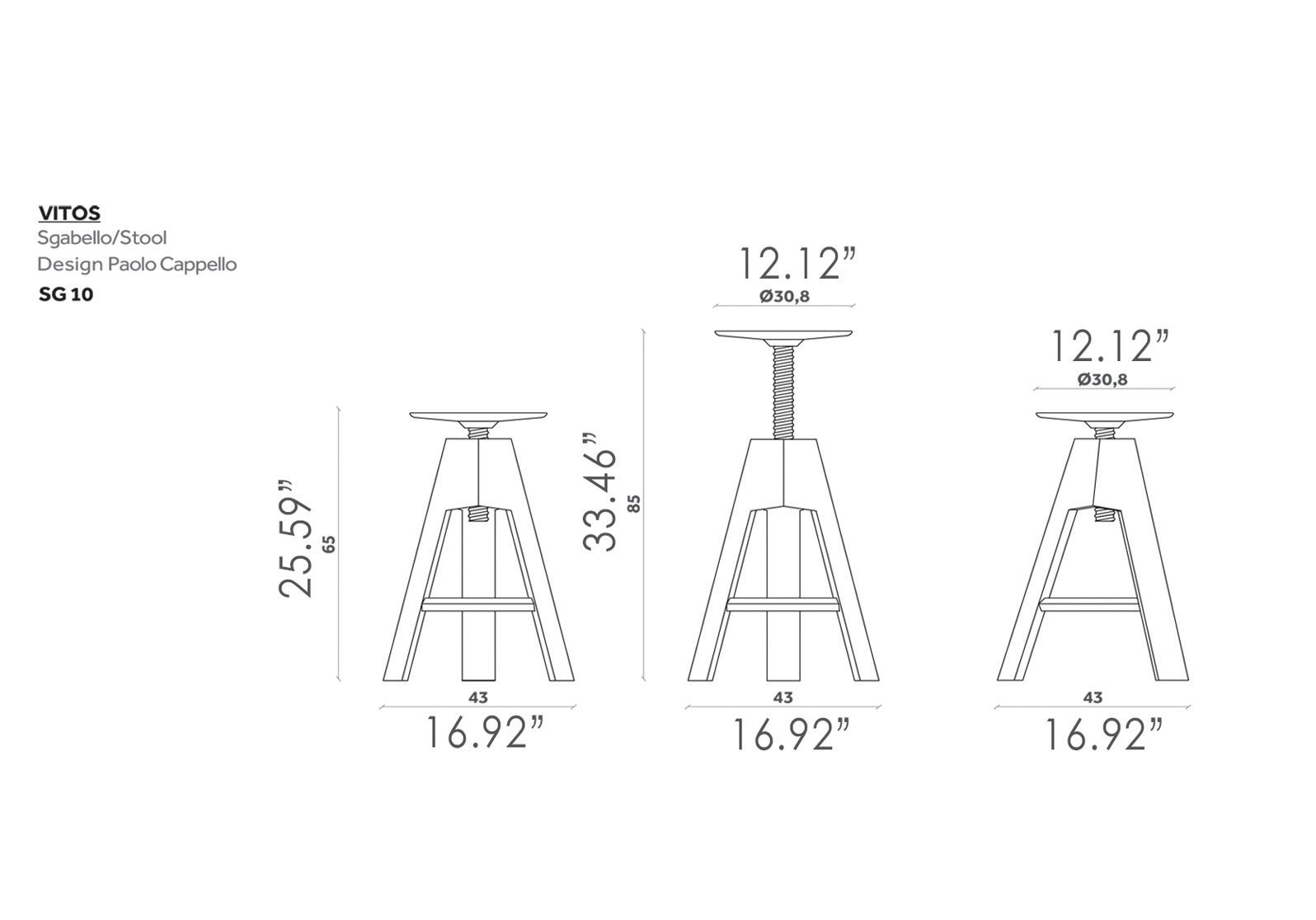 Vitos Stool