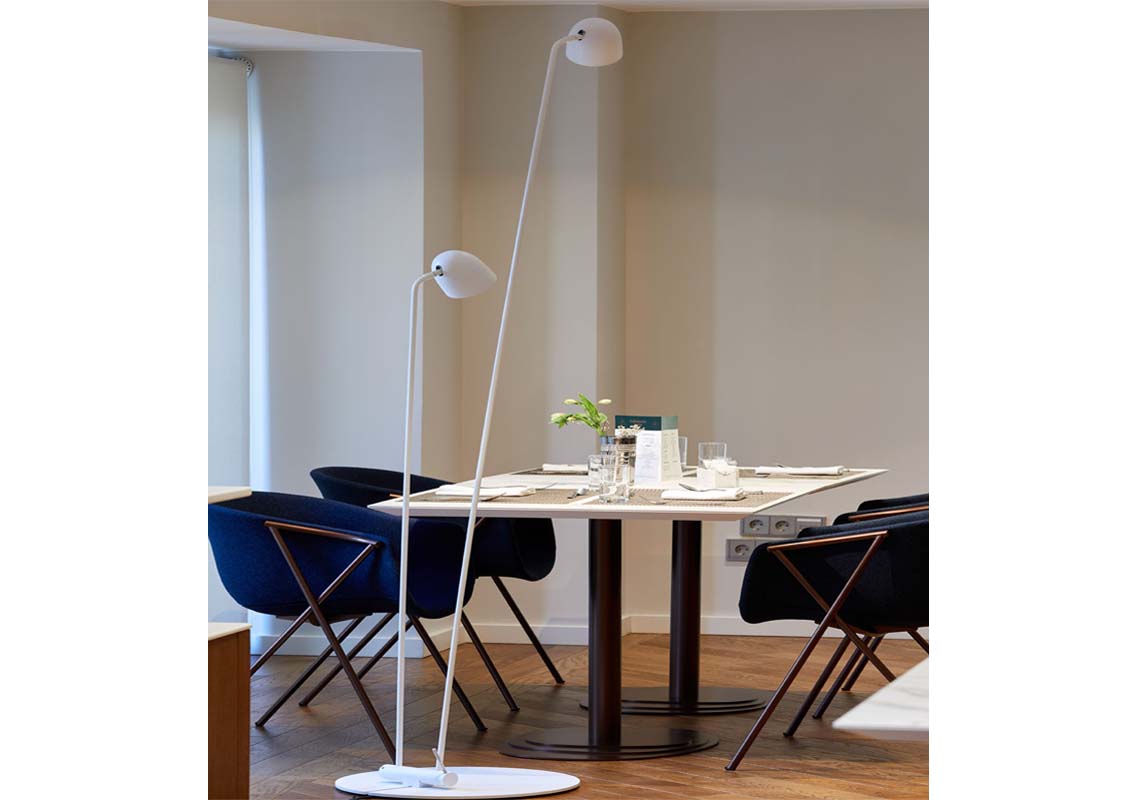 Speers F Adjustable Height Floor Lamp