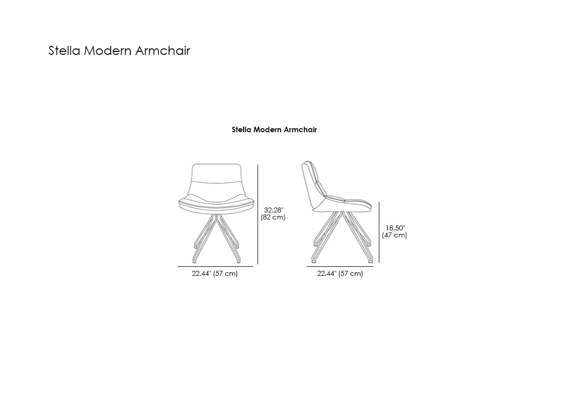 Stella Modern Armchair
