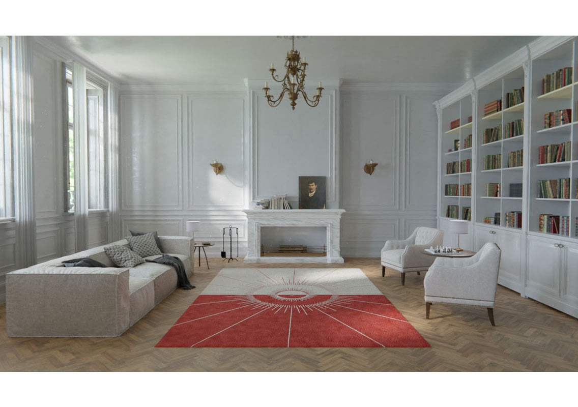 Sunrise Square Rug
