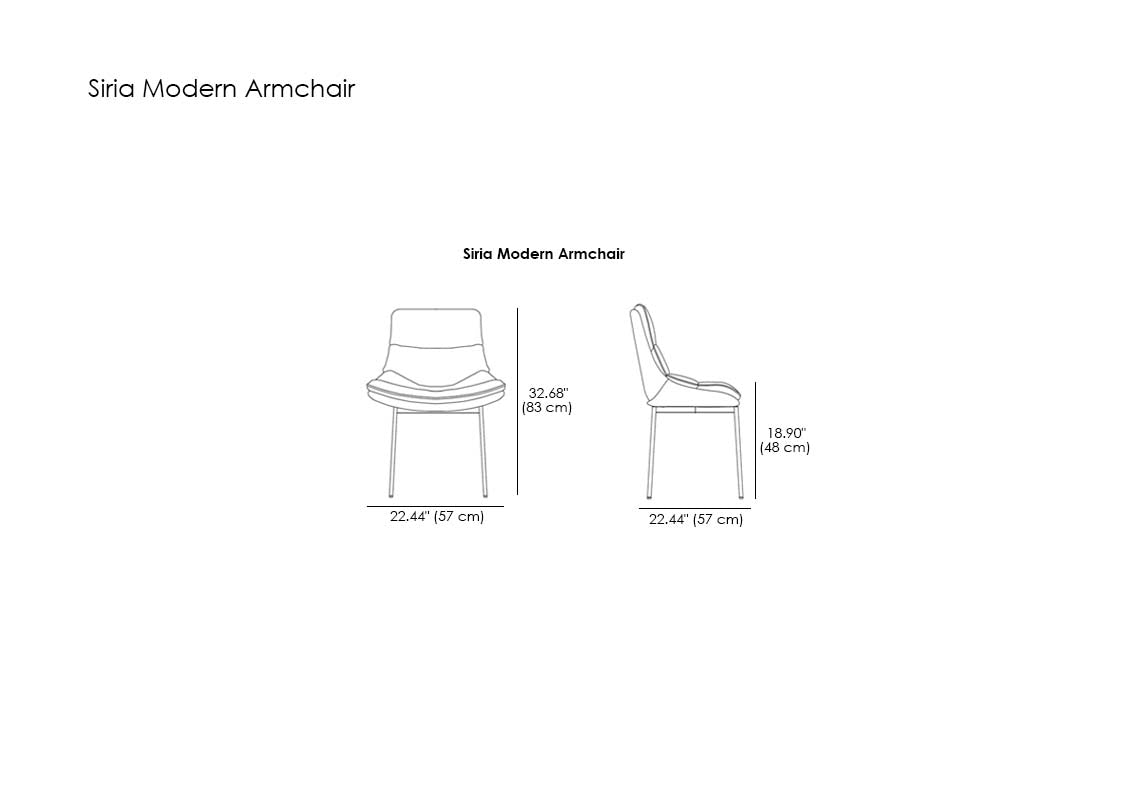 Siria Modern Armchair
