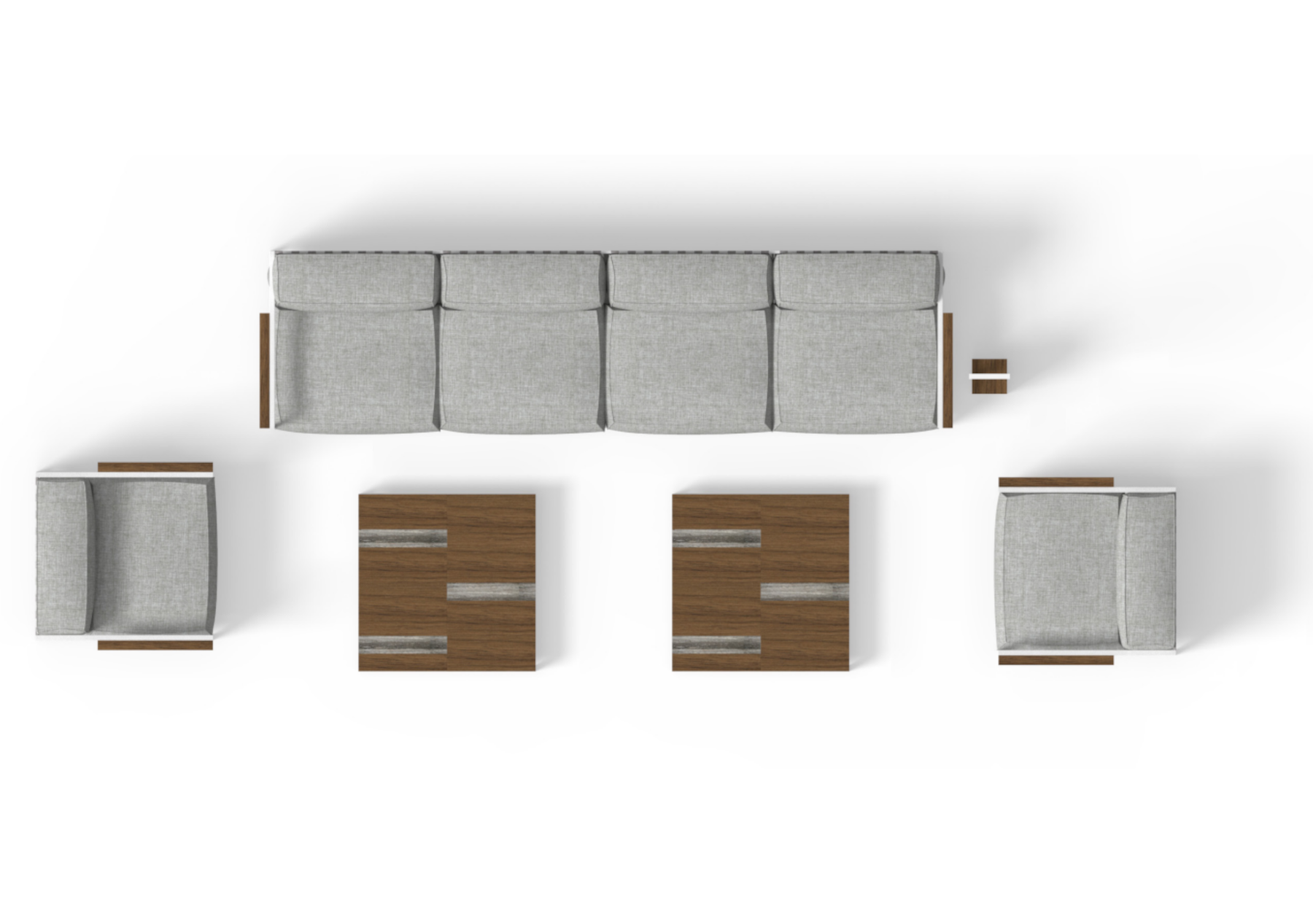 Casilda Modular 4-Seater Sofa