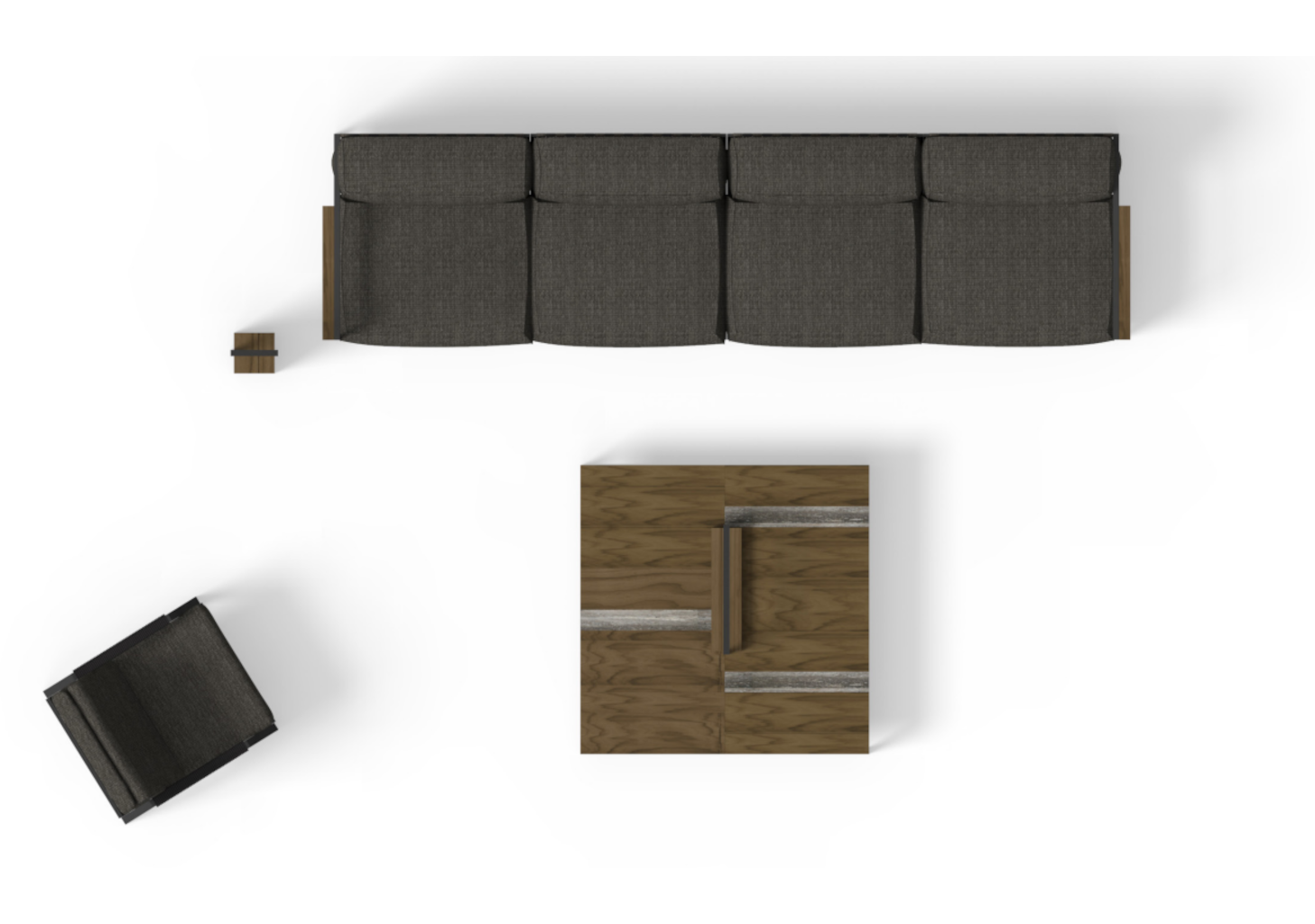 Casilda Modular 4-Seater Sofa