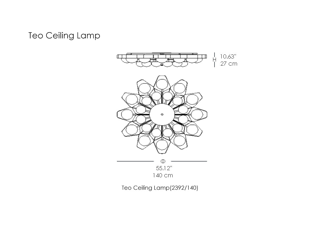 Teo Ceiling Lamp