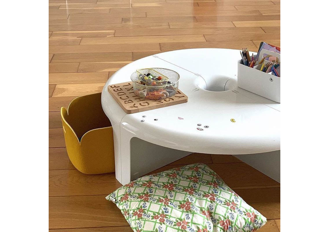 4/4 Coffee Table / Modular Bookcase / Corner Shelves / Serpentine Bench