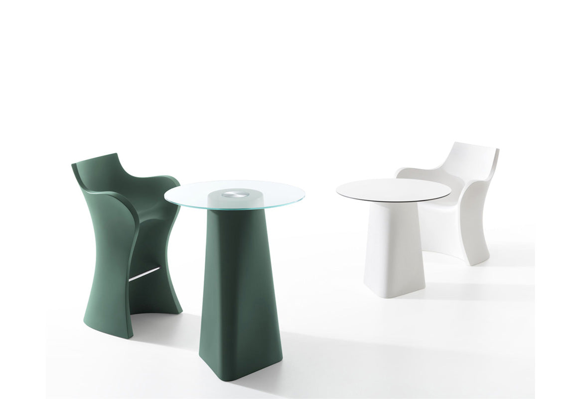 Adam Crystal Outdoor Round Table