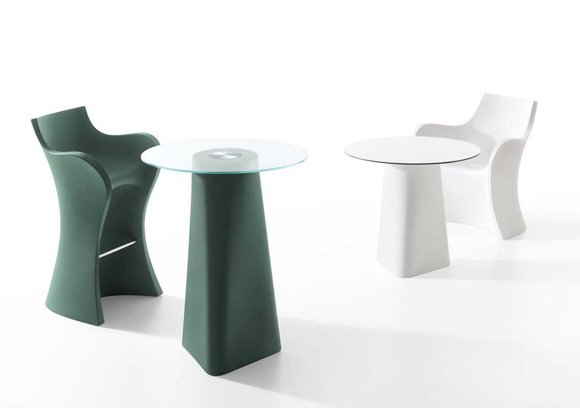 Adam Laminate Outdoor Round Table