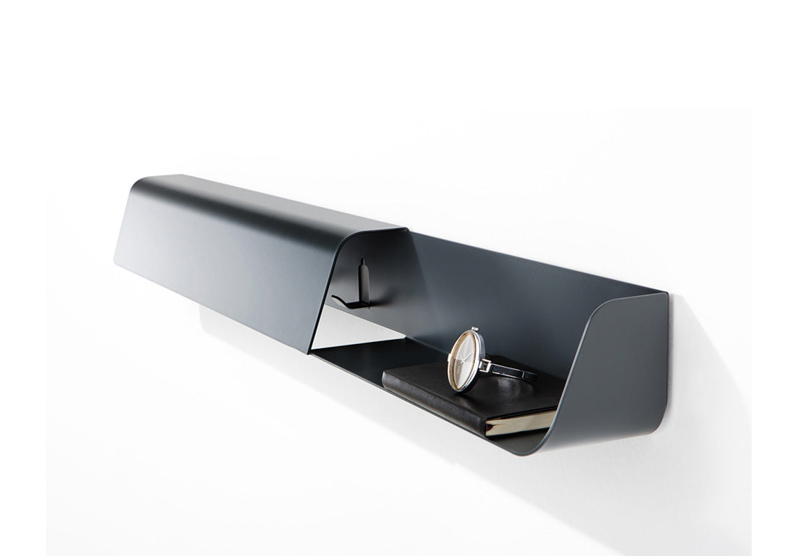 Dock Shelf With Hooks & Magnetic Board