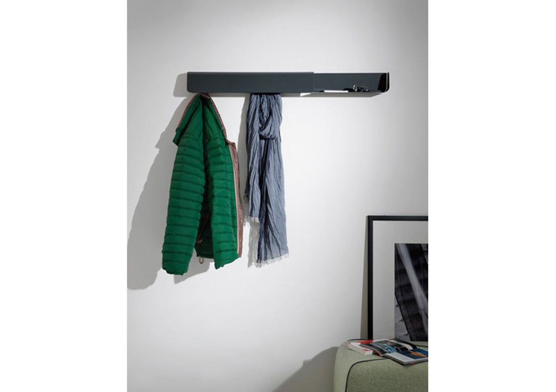 Dock Shelf With Hooks & Magnetic Board