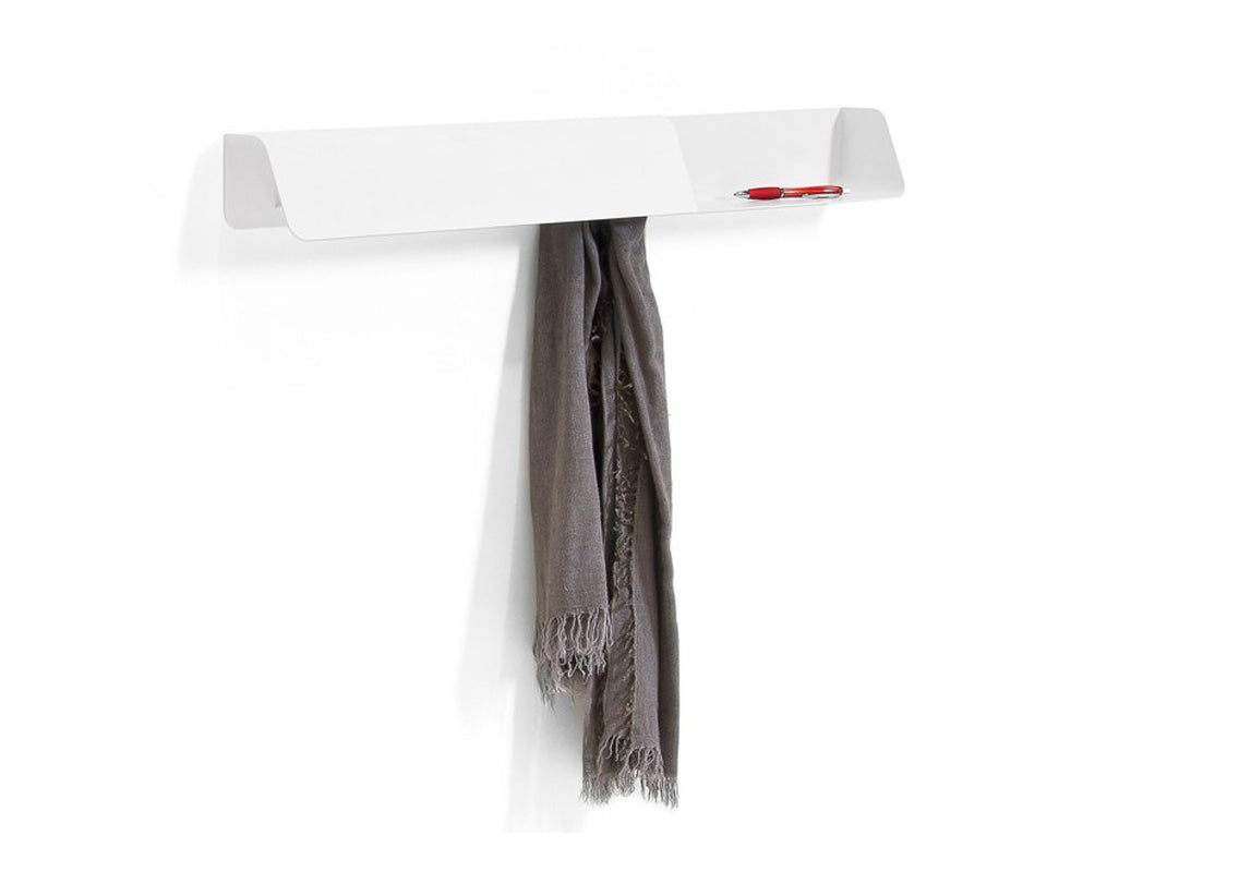 Dock Shelf With Hooks & Magnetic Board