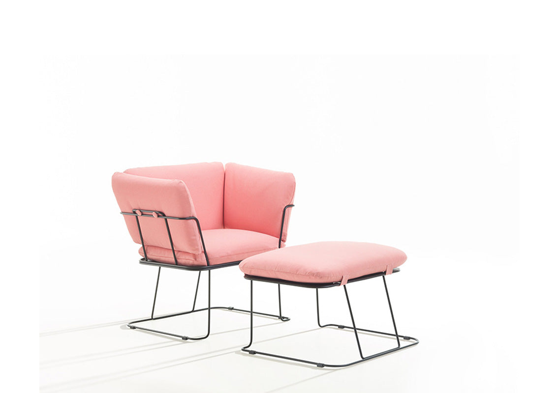 Merano Outdoor Ottoman/ Footrest