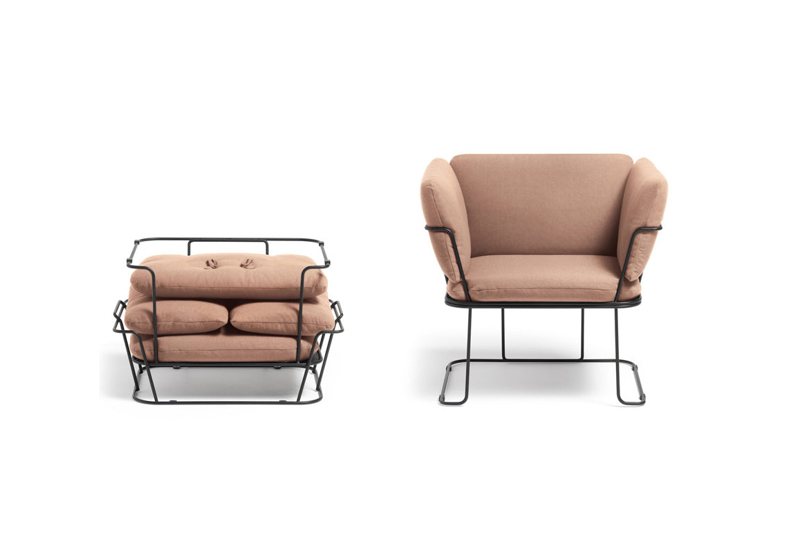 Merano Outdoor Ottoman/ Footrest