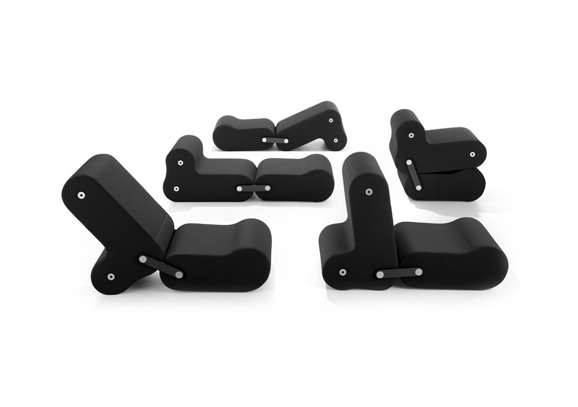 Multichair: From Chair To Seat To Lounge Chair To Sofa