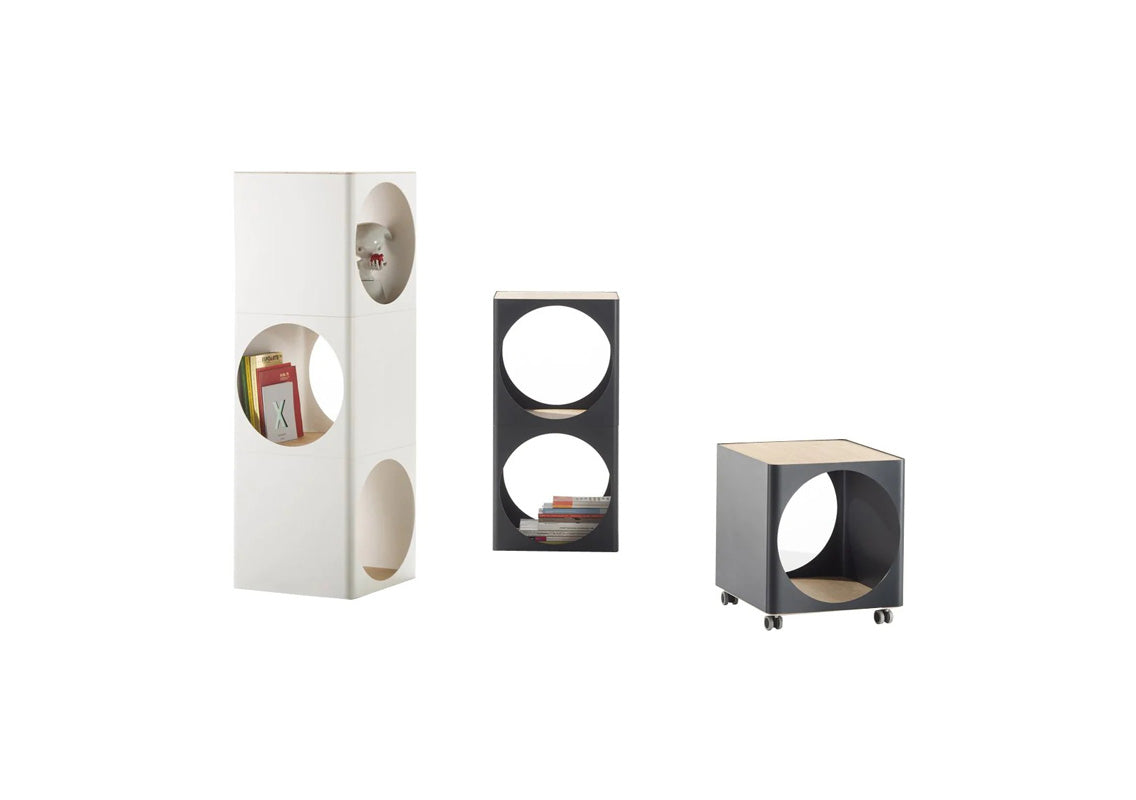 Ring Storage Container / Side Table / Bookcase