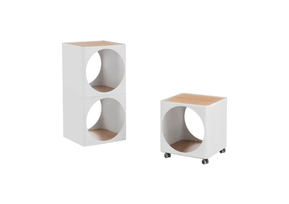 Ring Storage Container / Side Table / Bookcase