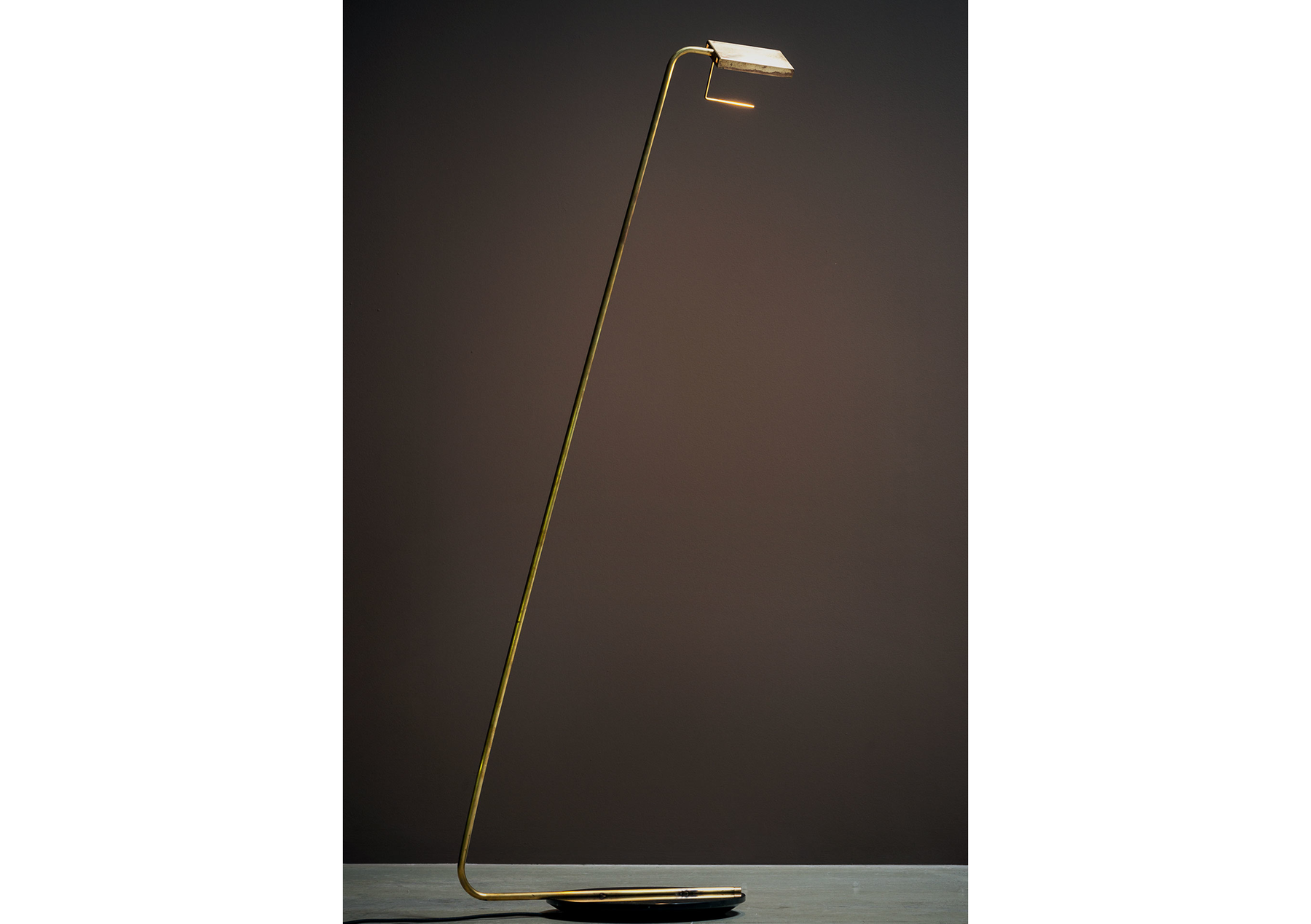 Blade Floor Lamp Geode Granite Base (Floor Model)