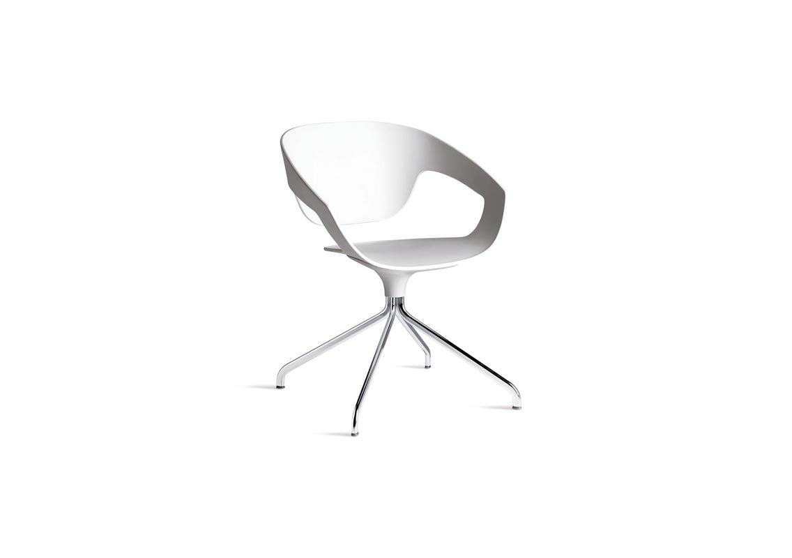 Vad Swivel Polypropylene Chair