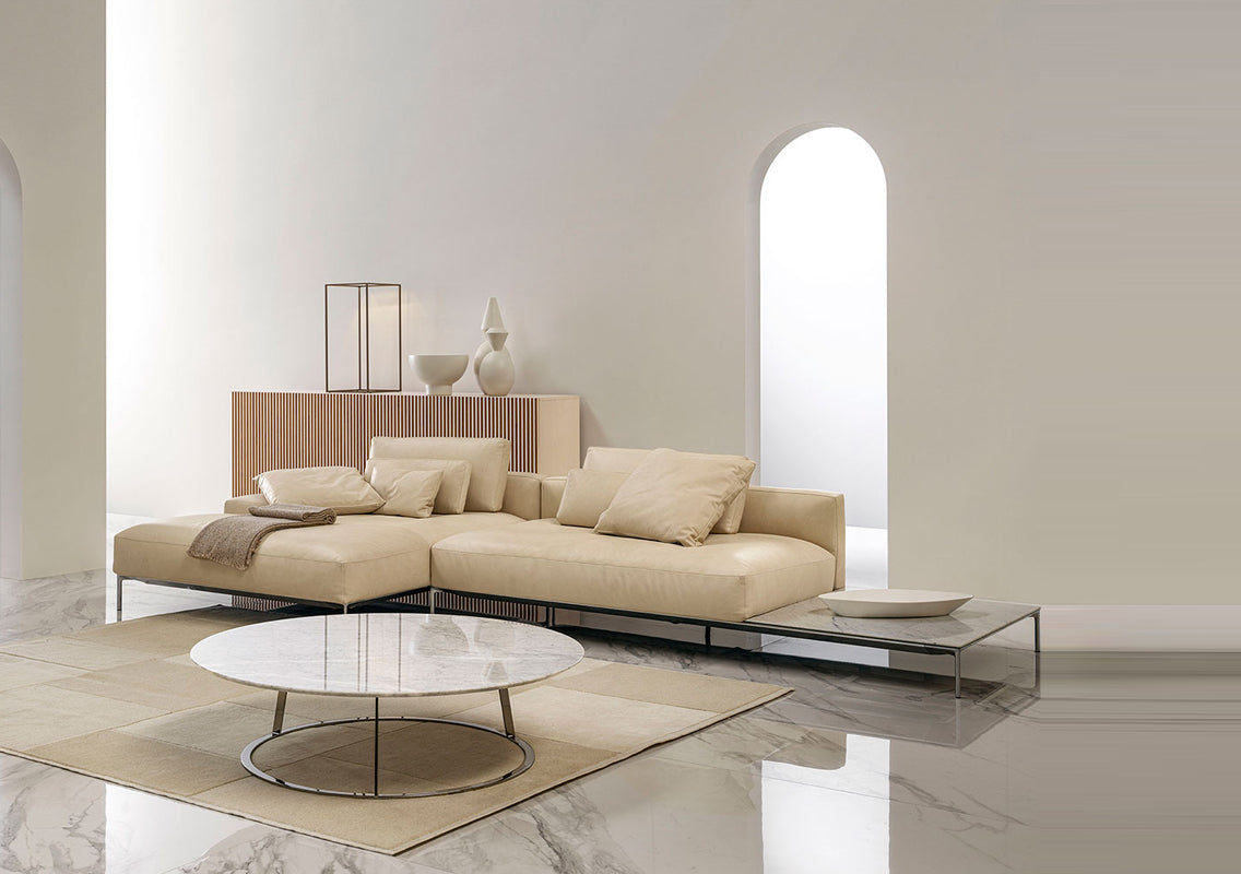 Albino Family Marble Round Coffee Table
