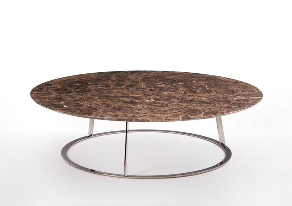 Albino Family Marble Round Coffee Table