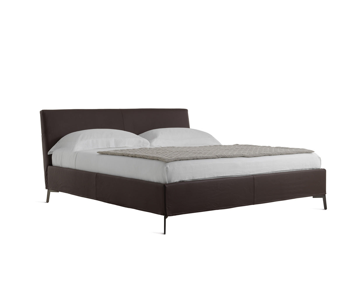 Bahamas Mid-Century Bed. Removable Cover.
