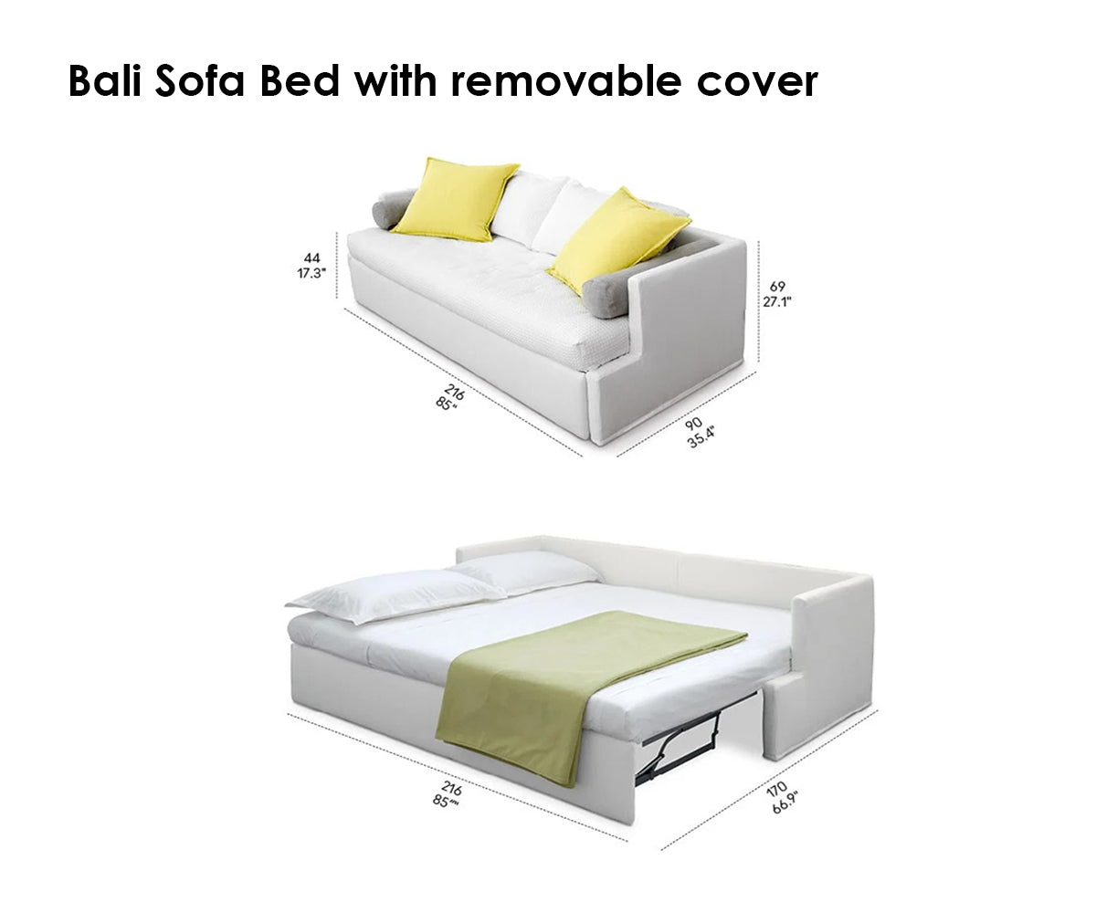 Bali Sofa Bed. Removable Cover.