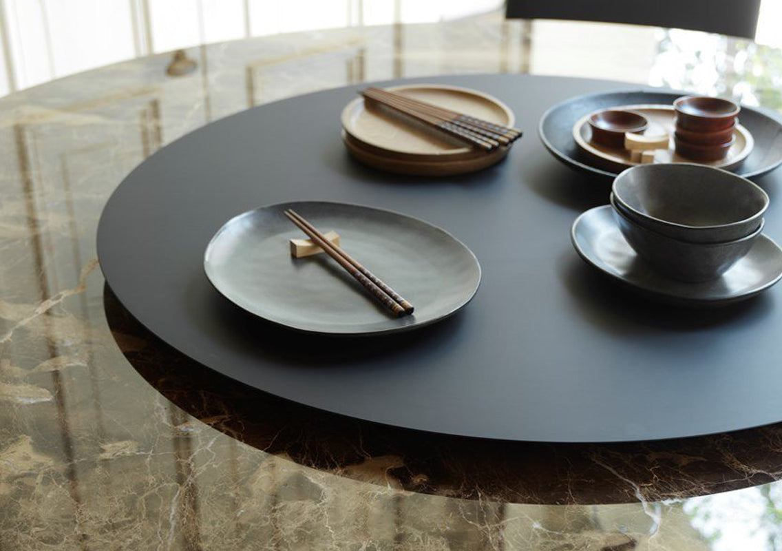 Barbara Marble Round Dining Table