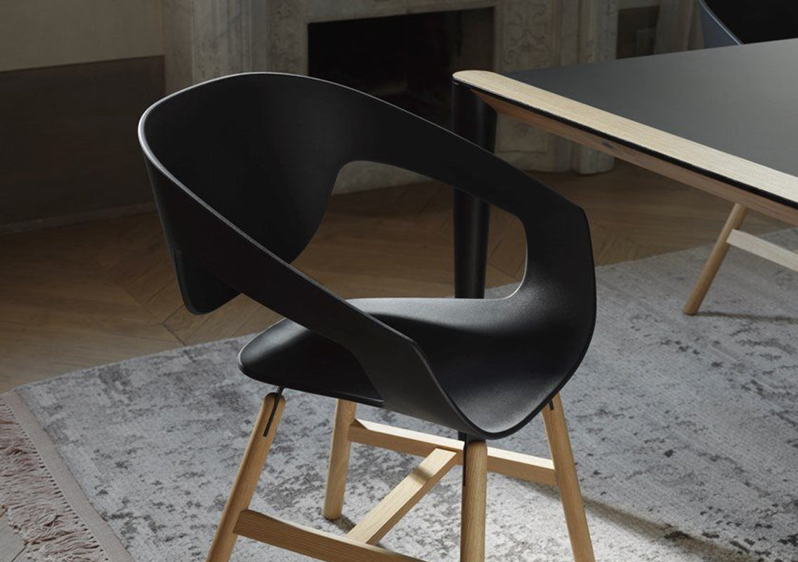 Bolero Rectangular Fenix Fixed Dining Table