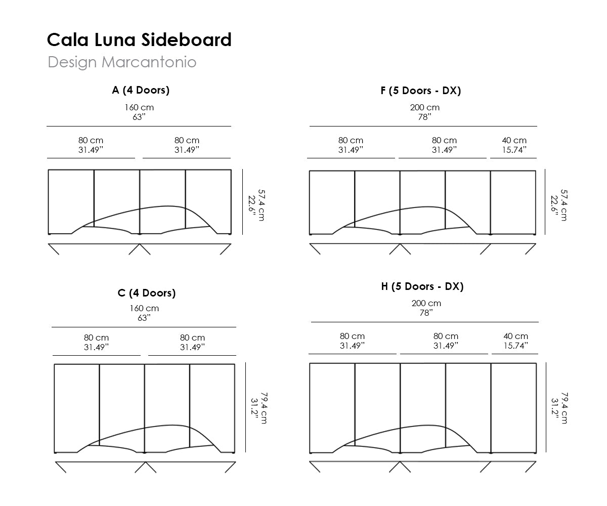Cala Luna Sideboard