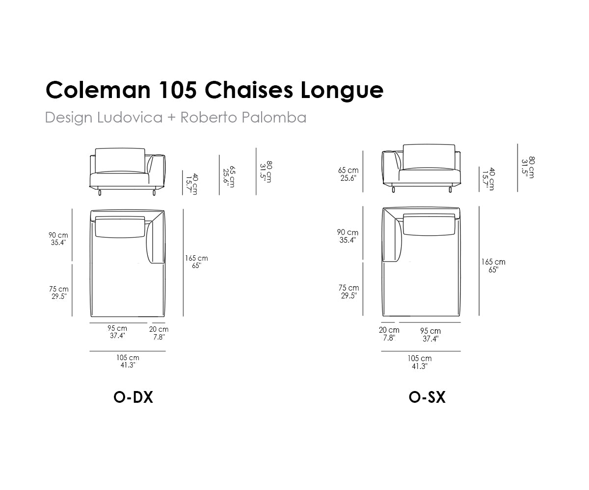 Coleman Chaise Longue