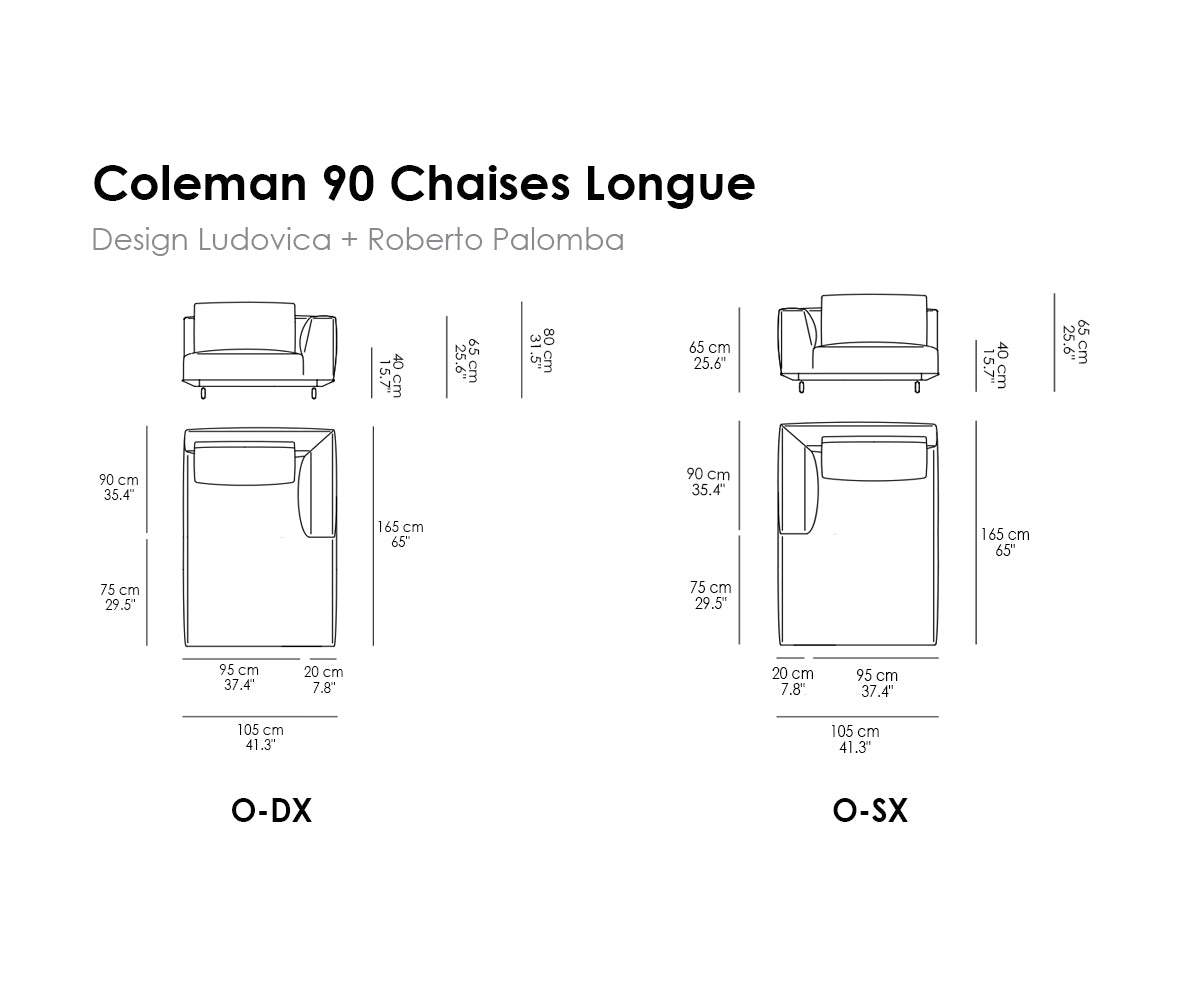 Coleman Chaise Longue