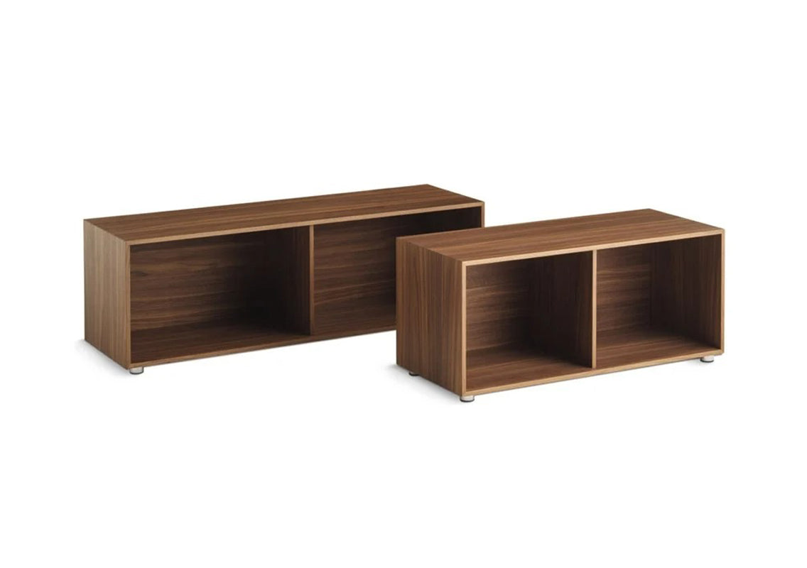 Duet Side Table W/ Storage Space
