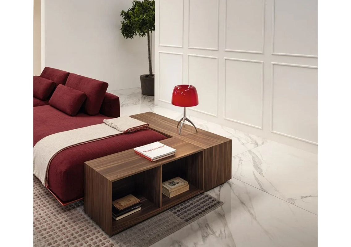 Duet Side Table W/ Storage Space